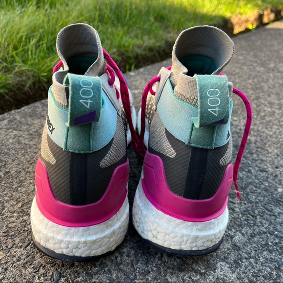 adidas Terrex Free Hiker Sesame Real Magenta Size 10 main image 11